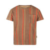 Jongens T-shirt van Koko Noko in de kleur Brown in maat 128.