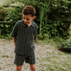 Jongens 2 pc set, loose fit, Shirt ss, Shorts van Koko Noko in de kleur Navy in maat 128.