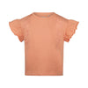 Meisjes T-shirt, loose fit van Koko Noko in de kleur Blushed terra in maat 128.