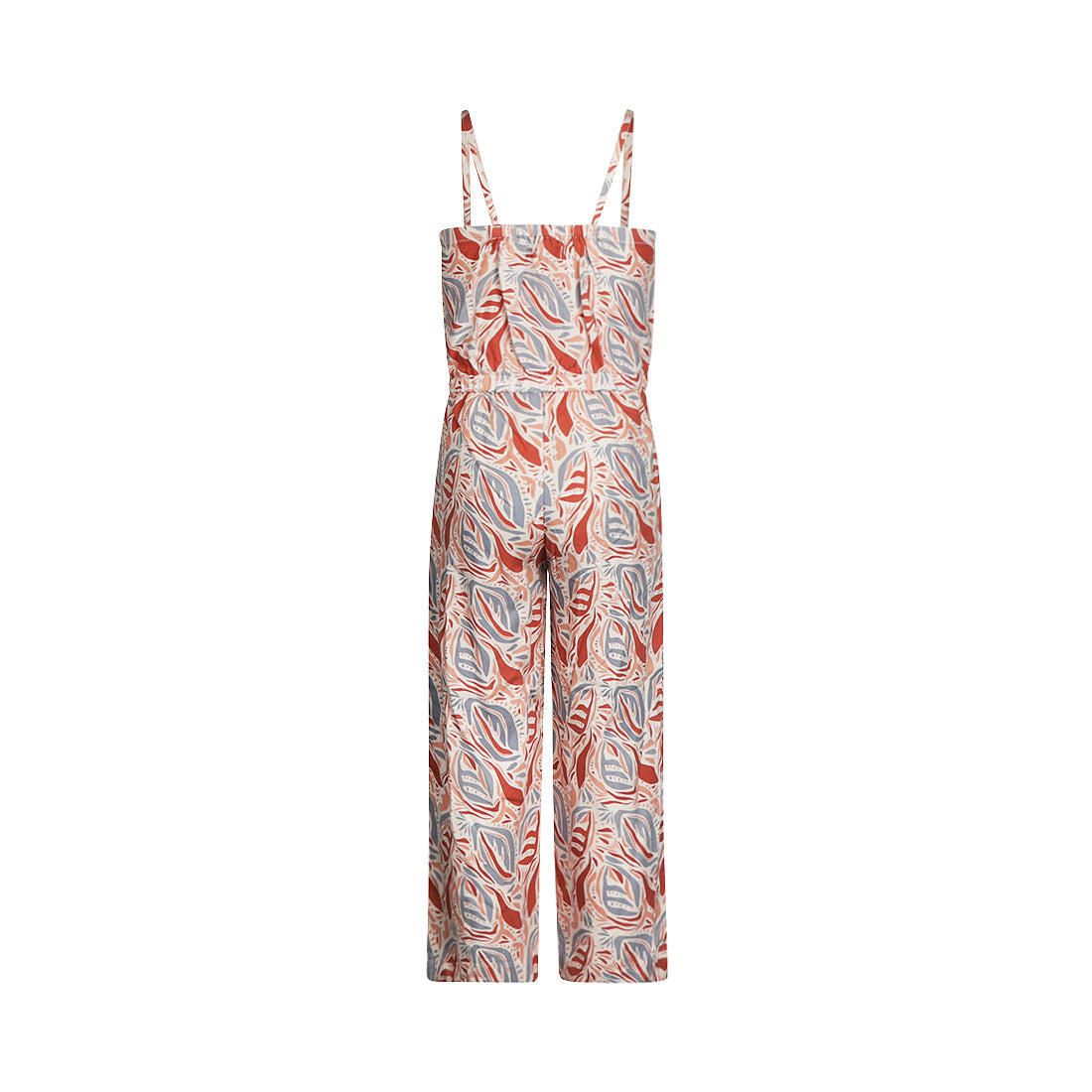 Meisjes Jumpsuit sleeveless, wide leg van Koko Noko in de kleur Brique in maat 128.