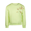 Meisjes Sweater van Koko Noko in de kleur Pistachio green in maat 128.