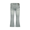 Meisjes Jeans, flared van Koko Noko in de kleur Grey jeans in maat 128.