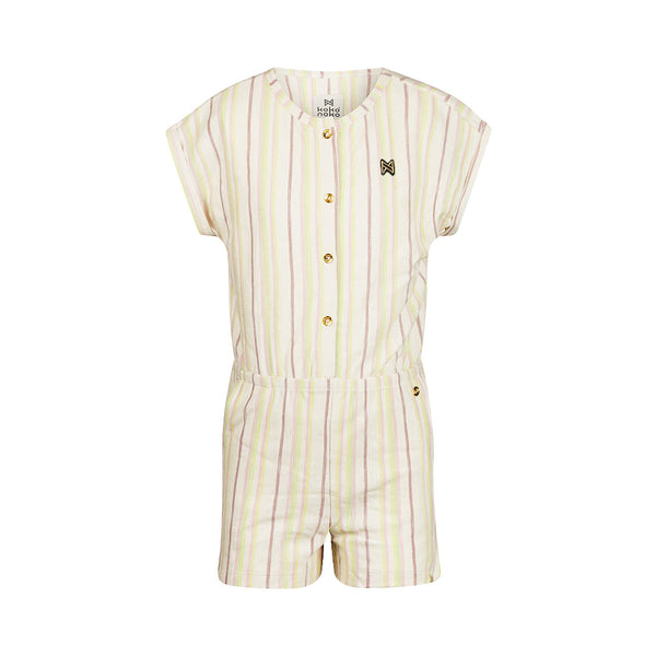 Meisjes Jumpsuit ss van Koko Noko in de kleur Off white in maat 128.