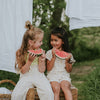 Meisjes Jumpsuit ss van Koko Noko in de kleur Off white in maat 128.