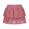 Meisjes Skirt with shorts van Koko Noko in de kleur Cassis in maat 128.