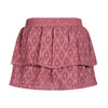 Meisjes Skirt with shorts van Koko Noko in de kleur Cassis in maat 128.