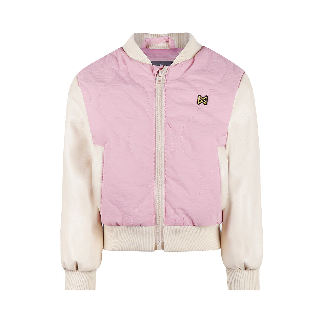 Meisjes Jacket van Koko Noko in de kleur Pink in maat 128.
