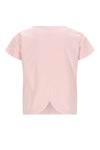 Meisjes Kase Tshirt S/SL with icecream print van NoNo in de kleur Pale Blush Pink in maat 134-140.