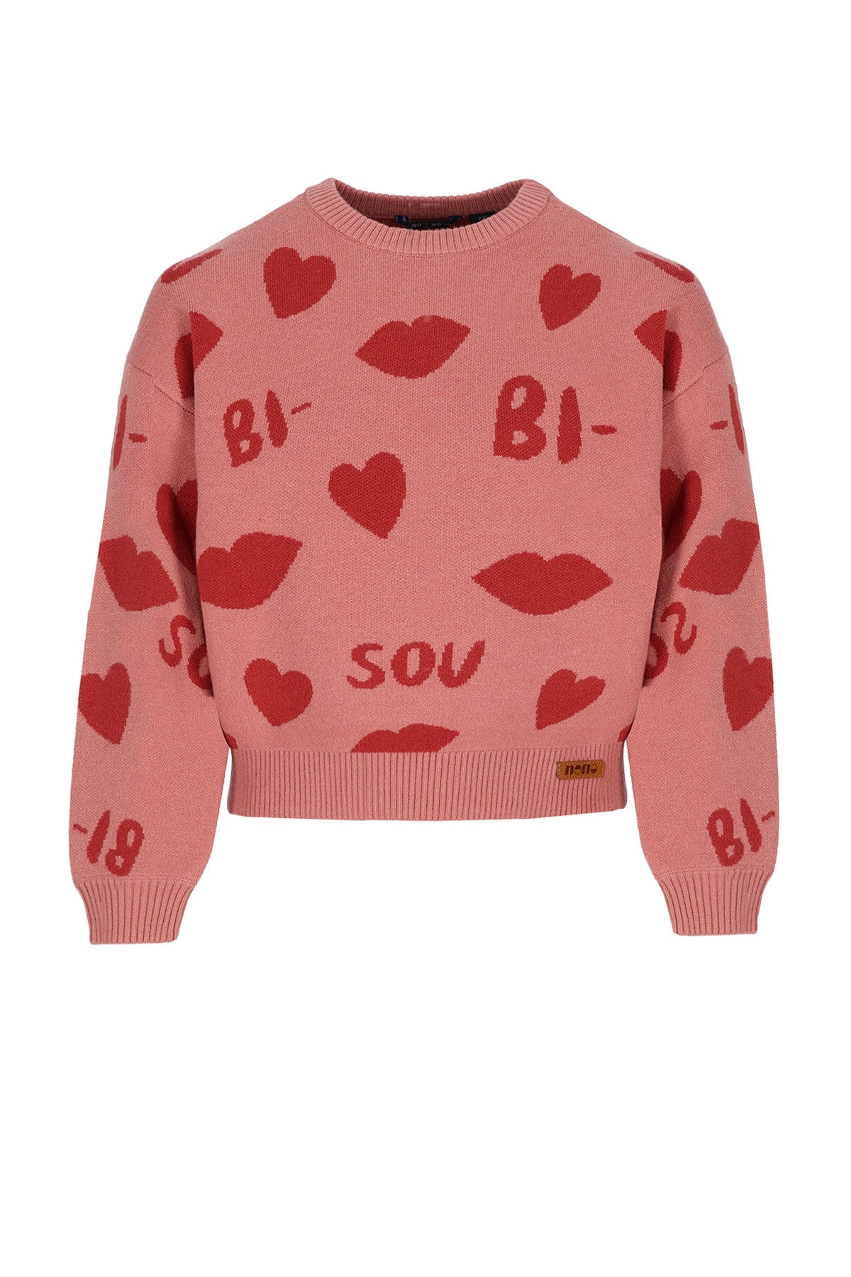 NoNo Katie Jacquard BISOU Knitted Sweater