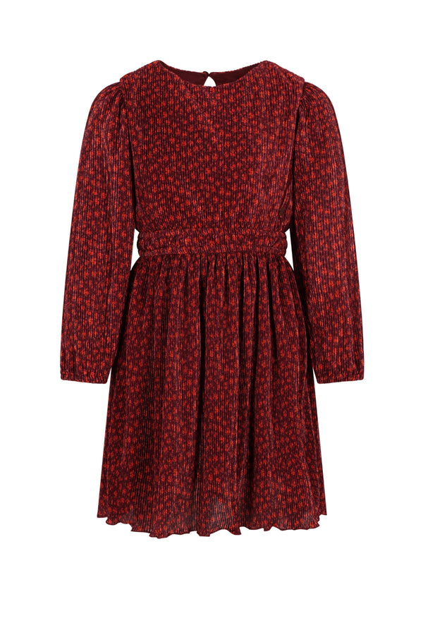 NoNo Mamai Autumn Flower Plissee Dress