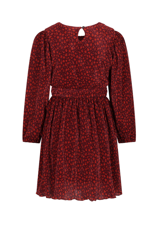 NoNo Mamai Autumn Flower Plissee Dress