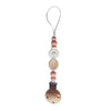 Chewies Newborn Clip Silicone Beads - Daisy Peachy