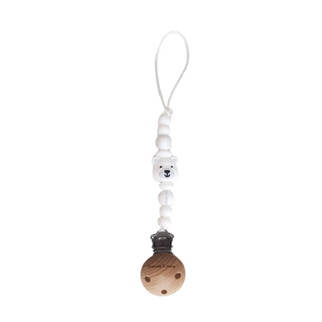 Chewies Newborn Clip Silicone Beads - Icebear