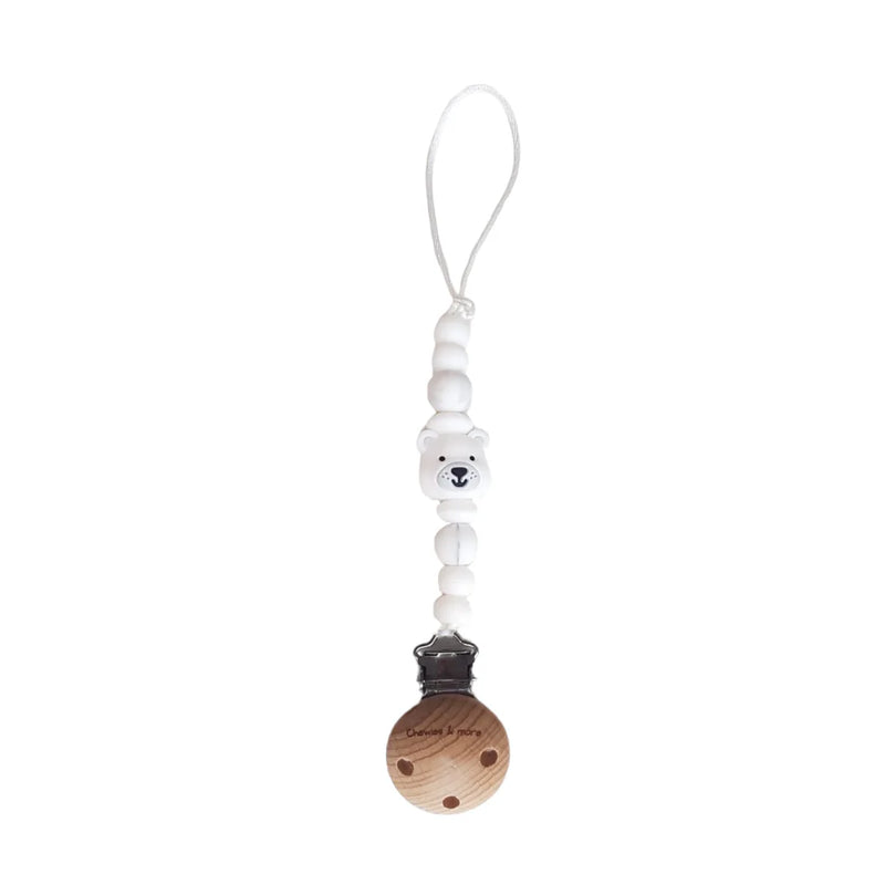 Chewies Newborn Clip Silicone Beads - Icebear
