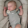 Chewies Newborn Clip Silicone Beads - Ombre Blue