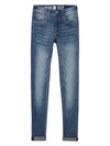 Jongens Denim Narrow van Petrol in de kleur Medium used in maat 164.