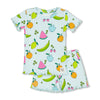 Meisjes Femmy Fruit - Premium Summerwear by Feetje van Feetje in de kleur Mint in maat 86.