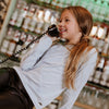 Meisjes T-shirt ls van No Way Monday in de kleur Blue in maat 164.