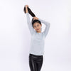 Meisjes T-shirt ls van No Way Monday in de kleur Blue in maat 164.