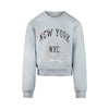 Meisjes Sweater van No Way Monday in de kleur Blue in maat 164.