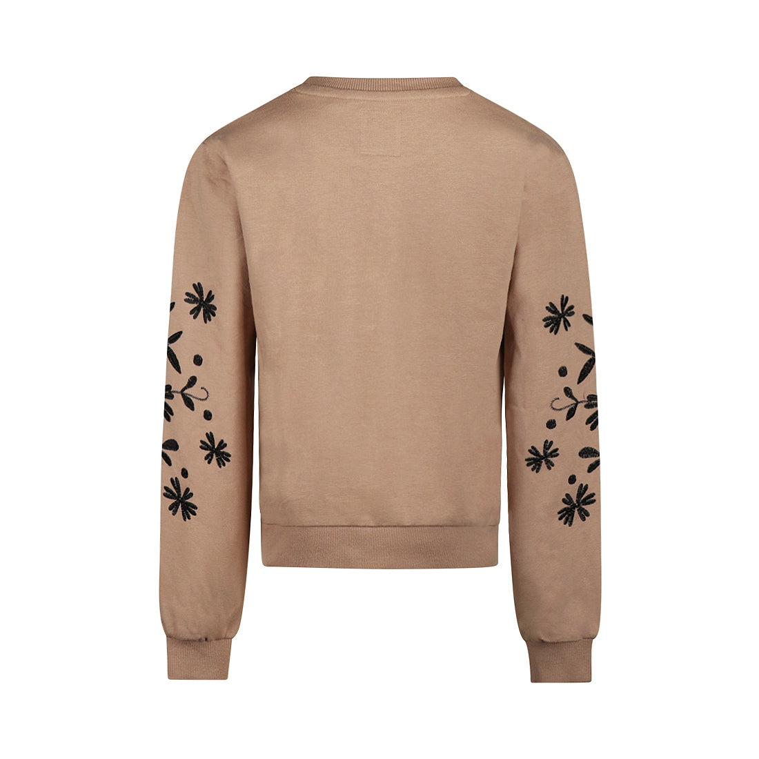 Meisjes Sweater van No Way Monday in de kleur Taupe in maat 164.