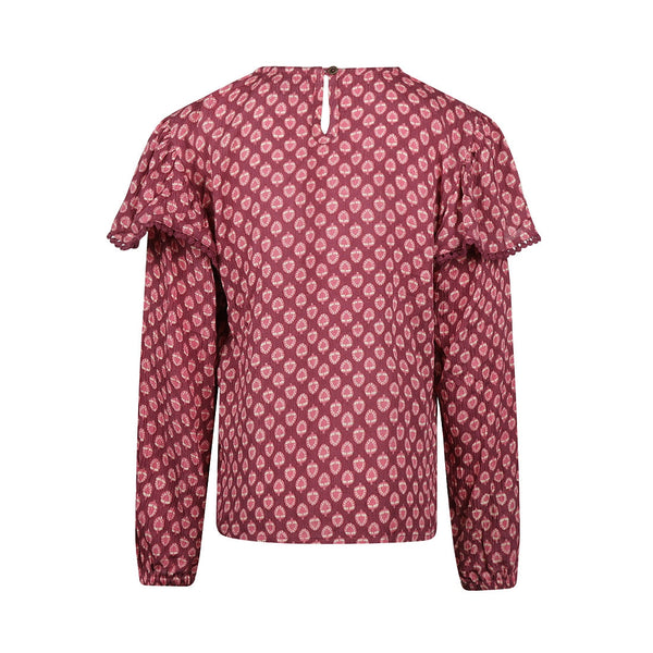 No Way Monday Blouse ls