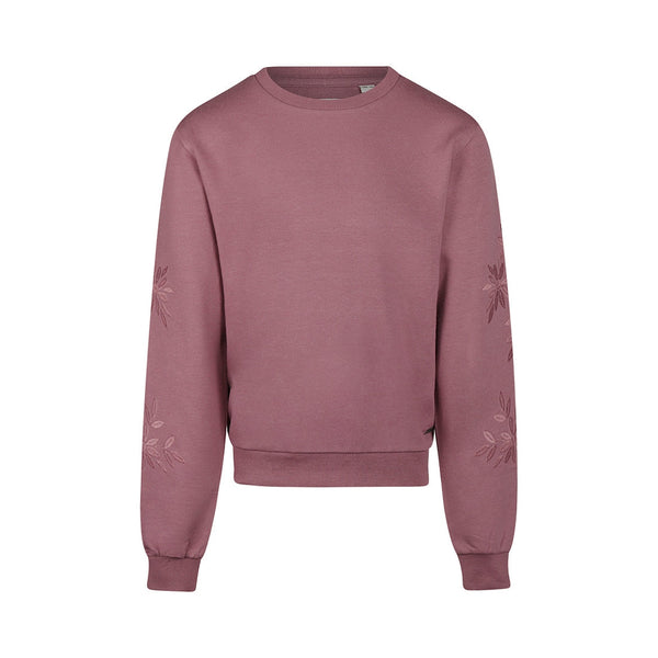Meisjes Sweater van No Way Monday in de kleur Burgundy in maat 164.