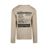 Jongens T-shirt ls van No Way Monday in de kleur Light grey in maat 164.