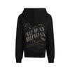 Jongens Sweater with hood dropped shoulder van No Way Monday in de kleur Black in maat 164.