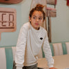 Jongens Sweater van No Way Monday in de kleur  Off white in maat 164.