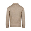 Jongens Sweater with rollneck van Koko Noko in de kleur Dark sand in maat 128.
