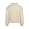 Jongens Sweater with polo collar van Koko Noko in de kleur  Off white in maat 128.