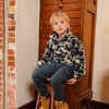 Jongens Jogging trousers cargo van Koko Noko in de kleur Steel blue in maat 128.