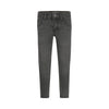 Jongens Jeans skinny van Koko Noko in de kleur Dark grey jeans in maat 128.