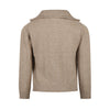 Jongens Sweater with collar van Koko Noko in de kleur Taupe in maat 128.