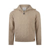 Jongens Sweater with collar van Koko Noko in de kleur Taupe in maat 128.