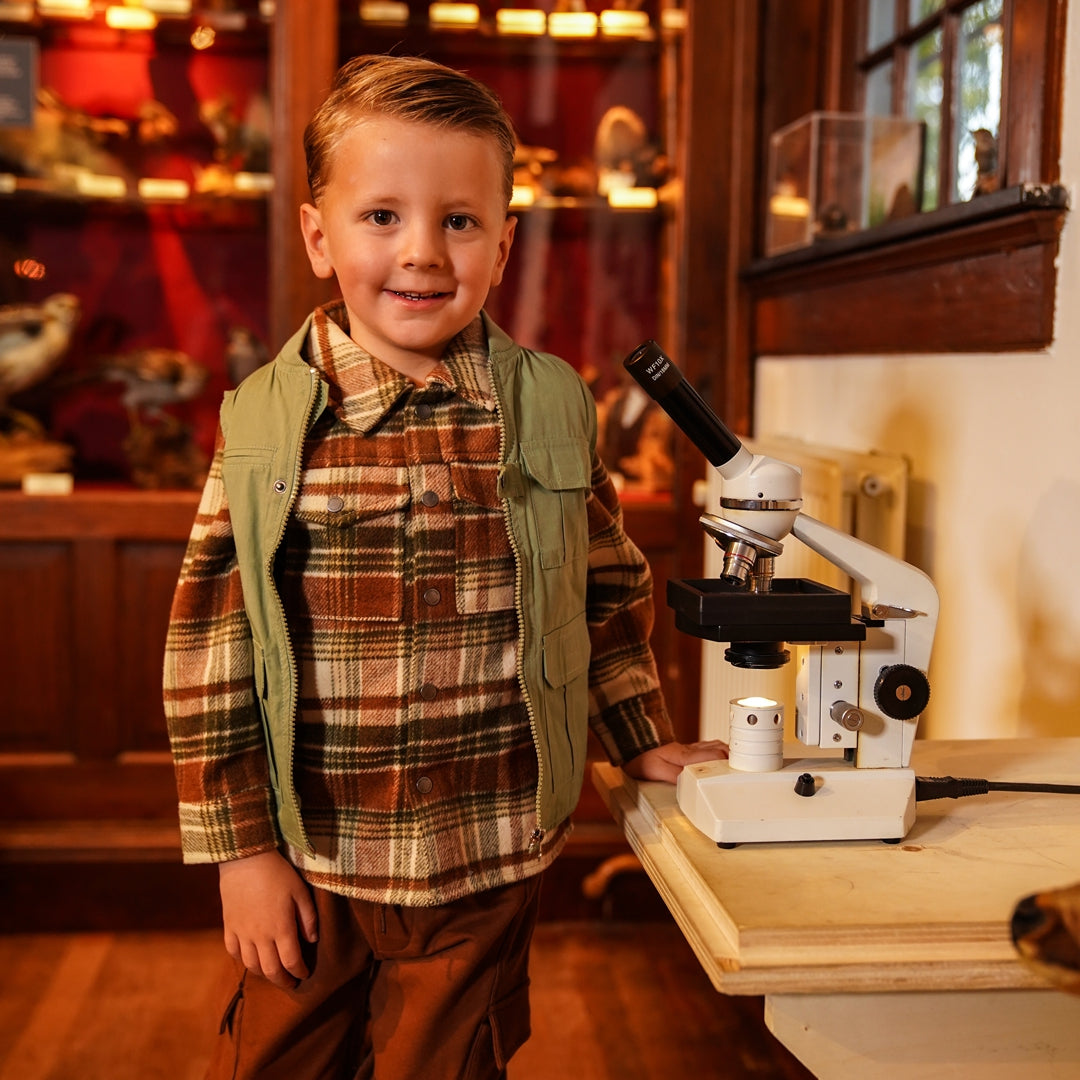 Jongens Shirt ls van Koko Noko in de kleur Green in maat 128.