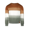 Jongens Sweater with crewneck van Koko Noko in de kleur Dark brown in maat 128.