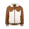 Jongens Jacket van Koko Noko in de kleur Dark brown in maat 128.
