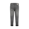 Meisjes Jeans loose fit van Koko Noko in de kleur Black jeans in maat 128.