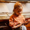 Meisjes Sweater dropped shoulder van Koko Noko in de kleur  Dark old pink in maat 128.