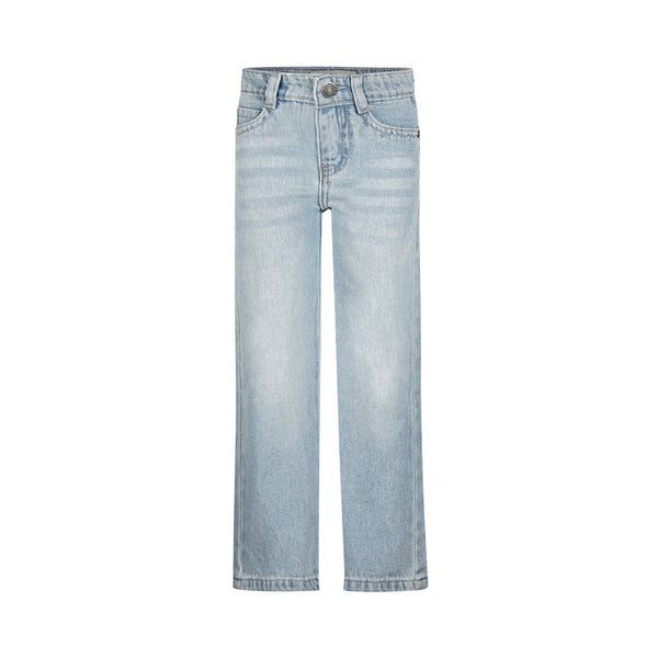 Meisjes Jeans wide leg van Koko Noko in de kleur Blue jeans in maat 128.