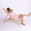 Meisjes T-shirt ss dropped shoulder van No Way Monday in de kleur Light pink in maat 164.