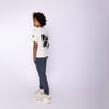 Jongens T-shirt ss loose fit dropped shoulder van No Way Monday in de kleur  Off white in maat 164.
