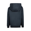 Jongens Jacket with hood water repellent van No Way Monday in de kleur Steel blue in maat 164.