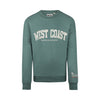 Jongens Sweater oversized van No Way Monday in de kleur Dusty green in maat 164.