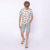 Jongens T-shirt ss van No Way Monday in de kleur  Off white in maat 164.