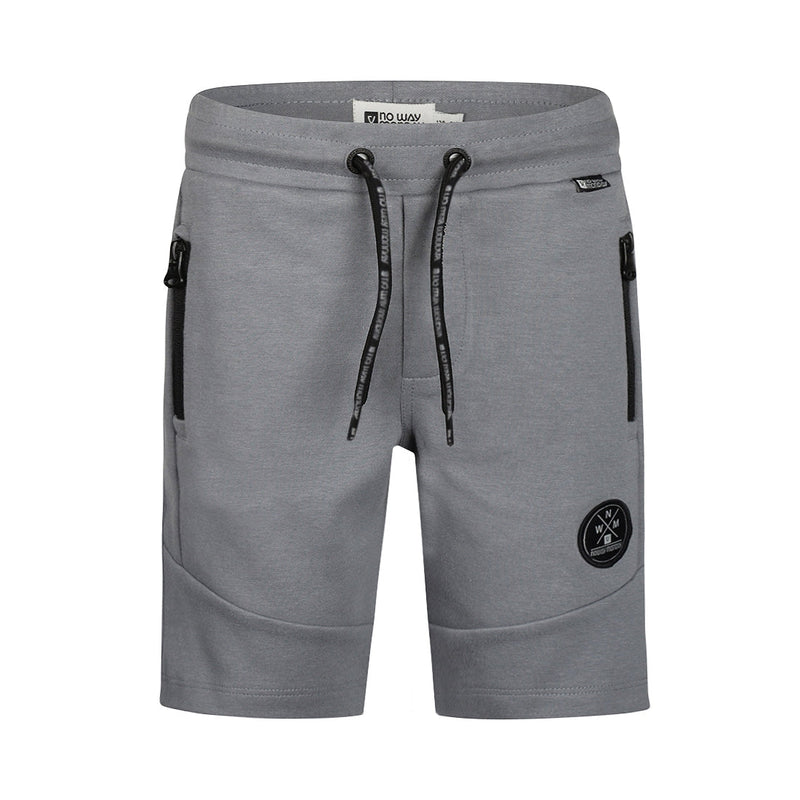 Jongens Jogging shorts van No Way Monday in de kleur Dark grey in maat 164.
