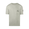 Jongens T-shirt ss loose fit dropped shoulder van  in de kleur Light faded green in maat 164.