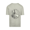 Jongens T-shirt ss loose fit dropped shoulder van  in de kleur Light faded green in maat 164.